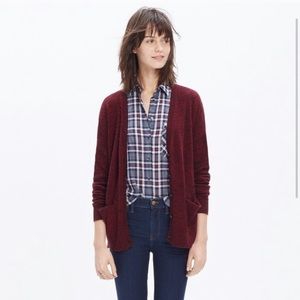 Maroon Madewell Cardigan